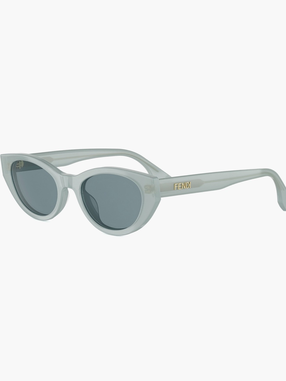 Fendi Translucent Blue Cat-Eye Sunglasses - Picture 2 of 3
